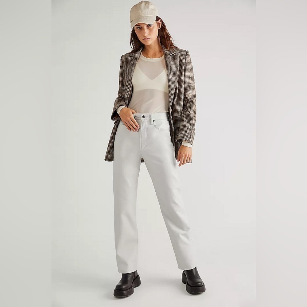 AGOLDE Recycled Leather 90’s Pinch Waist